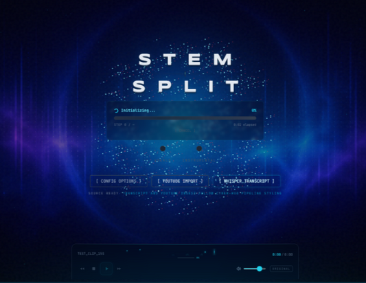 Liminal™ AI Stem Splitter — Séparation locale des voix, de la batterie, de la basse et des instruments